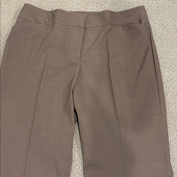 LOFT Womens Curvy Wide Leg Trouser Pants 16 - Picture 3 of 7